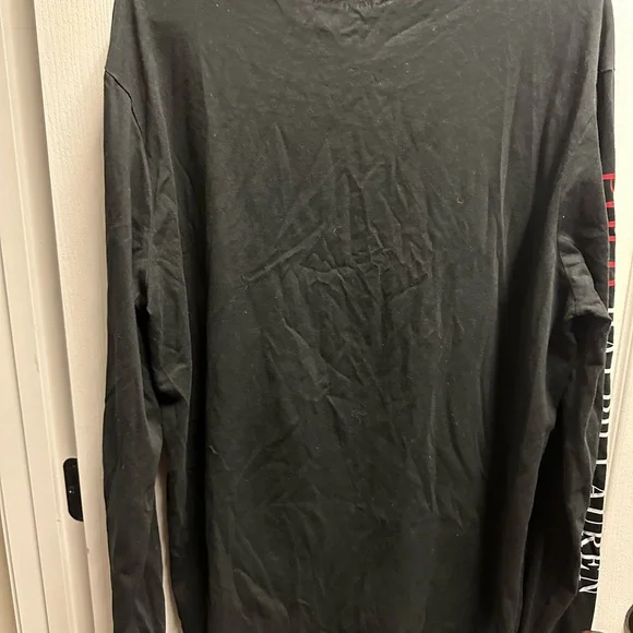 Ralph Lauren Men's Black Long Sleeve Shirt size L/ NWOT# 630 - Picture 3 of 4